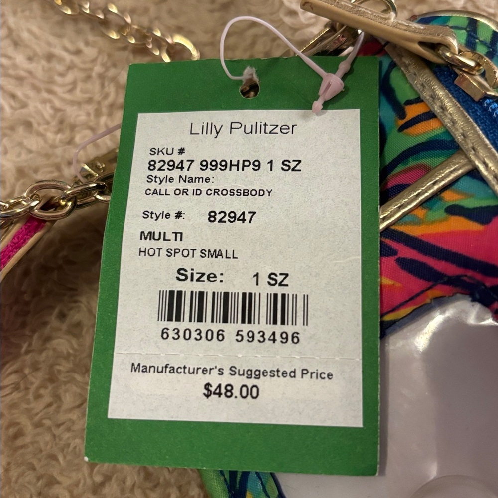 NWT Lilly Pulitzer crossbody wallet - Picture 6 of 6